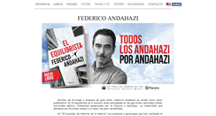 Desktop Screenshot of andahazi.com