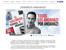 Tablet Screenshot of andahazi.com